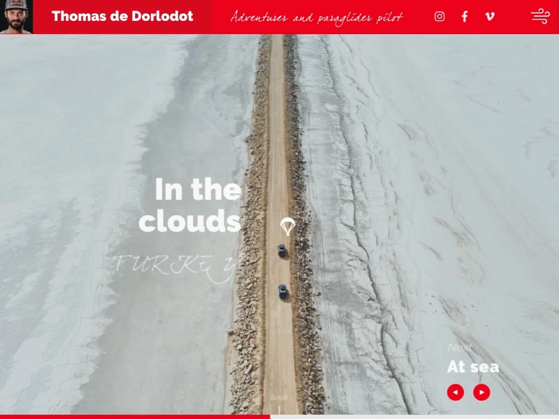 Paraglider website ⛅