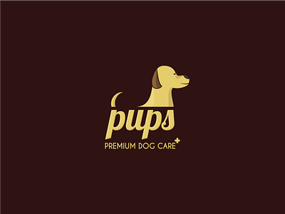 Pups aniket yewale care cartoon dog logo pet pups thirty logos