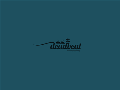 Deadbeat aniket yewale asy dead beat flat logo minimal thirtylogos