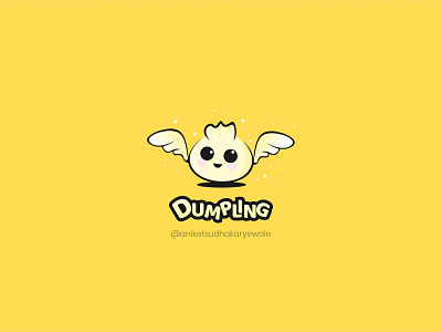 Dumpling aniket yewale cartoon creative creative design creative logo design creative logos illustration illustrations illustrator logo logo design logo toon logos logotype mascot mascot design mascot logo modern logo trending vector