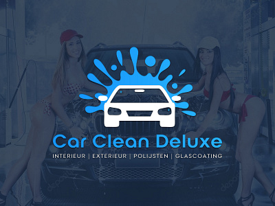 Car Clean Logo Design app icon branding design icon identity illustration logo logo design minimal simple typography unique unique business logo
