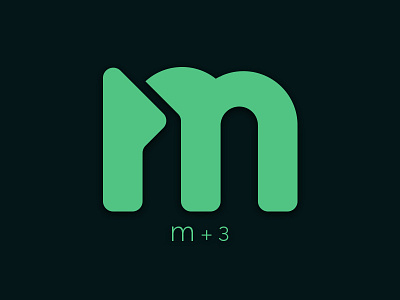 M&3 logo design 3 branding creative design flat ideas identity logo logo design m letter logo m3 logo minimal simple unique business logo