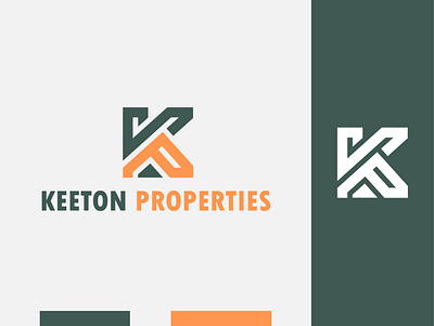 Keeton Properties brand branding esportlogo estate house icon identity k logo keeton logotype mark minimal properties ral