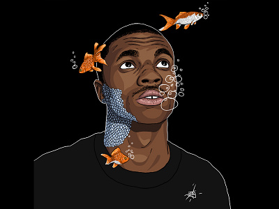 Vince Staples - Big Fish Theory big fish theory illustration vince staples