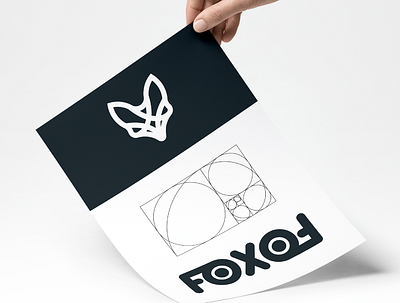 FOXOF Logo Design. app branding design icon illustraion illustration illustrator logo logo design logo designer typography ui ux vector