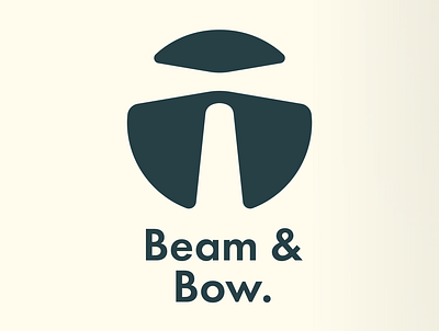 Beam & Bow app branding design emblem icon illustration lighthouse lighthouse logo logo minimalist logo mockup negativespace twotone typography