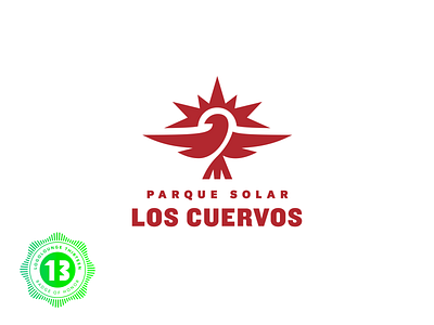 Parque Solar Los Cuervos bird brand crow edp logo logo lounge logo lounge 13 parque solar solar park