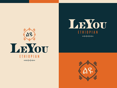 LeYou Ethiopian - Ethiopian Restaurant brand branding design ethiopian food logo restaurant restaurant branding vector