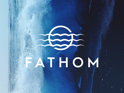 Fathom branding fathom logo submarine