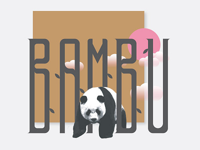 Bambu TypeFace Design monofont panda typedesign typeface