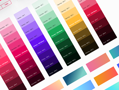 🐰❤️🧡💛💙🖤🤍💚 Color System | Color Variables color palette design system rabbitdesign rabbitdesignsystem sketchapp ui design ui library uitrends user interface user interface design web design