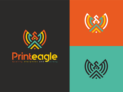 Printeagle logo print printeagle