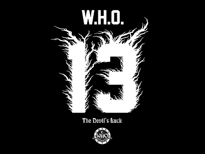 Witching Hour Order T-shirt #2 black club dance dark darkness demonology design logo metal night white witchcraft