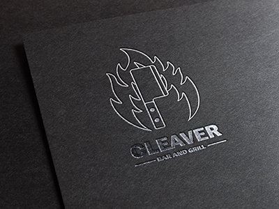 Cleaver Bar and Grill Logo