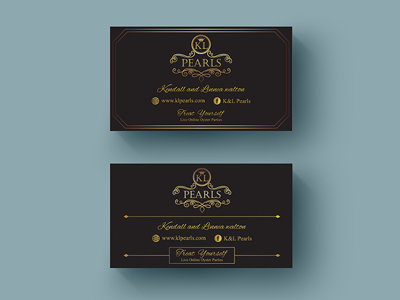 Kl Pearls Logo & Business Cards