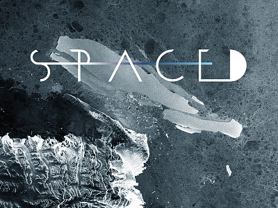 SPACED Logo on Planet Landscape #SPACEDchallenge spacedchallenge