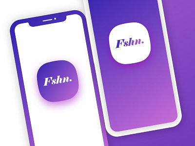 Fshn App Icon app design icon sketch ui ux