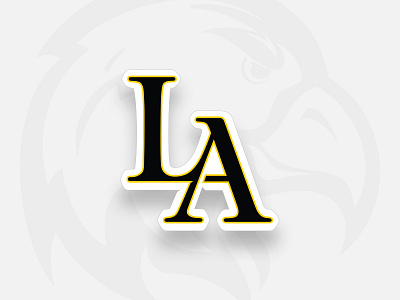 Cal State LA ~ Monogram branding colors palette fonts gold la logo typography university