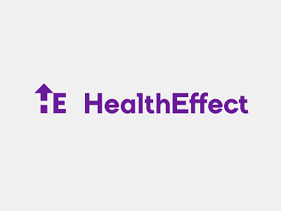 Health Effect Branding app branding data he healthcare logo mobile purple style guide typography