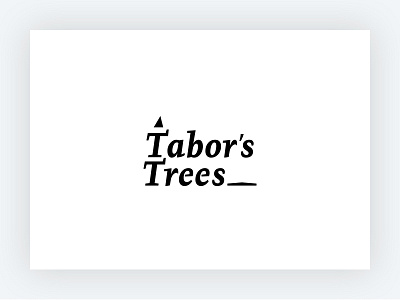 Tabors Trees Logo Concept