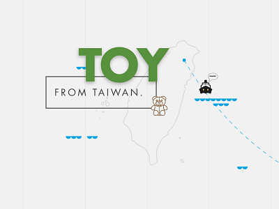 Port Of LA - Routing Sequence advertising delivery design green layout port routing ships