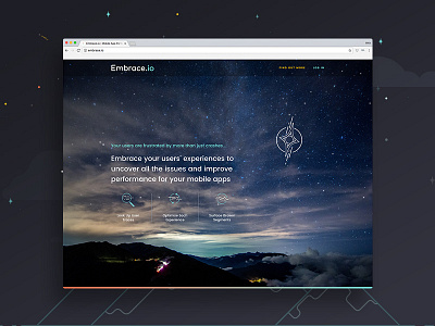 Embrace-io Website