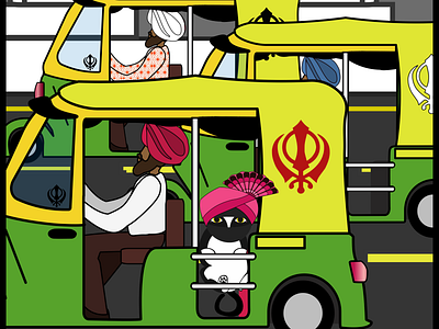 Ninjacat Vistis India Auto Rickshaw Ninjacat