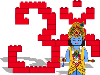 Lego Krishna