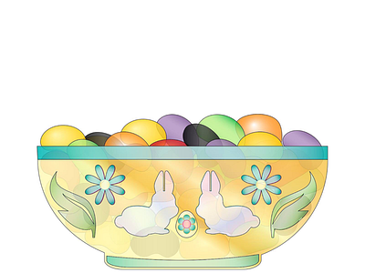 Jelly Beans! bunnies bunny candy clipart easter jelly beans