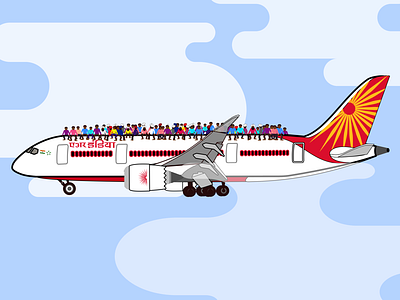 Enjoyable Flight airplane india india bus indian transportation ninagarman transportation