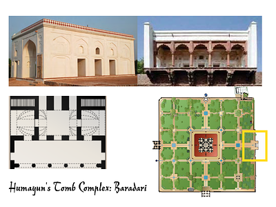 Humayun's Tomb Complex: Baradari architecture baradari humayuns tomb india indian architecture mughal pavilion yamuna