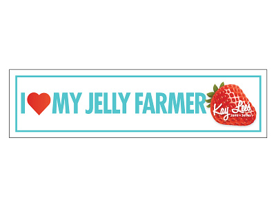 Jelly Farmer bumper stick