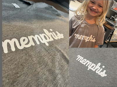 Memphis hand-lettered tees hand lettered lettering memphis t shirt tee typography vector