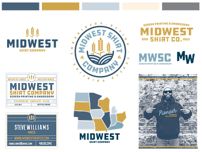 Midwest Shirt Company branding.