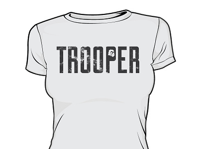 Trooper apparel burnish and press starwars stormtrooper t shirt tee trooper