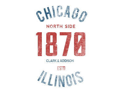 Cubs Shirt design 1870 chicago cubs northside