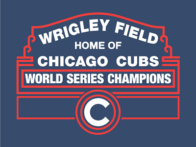 Cubs World Series Champions
