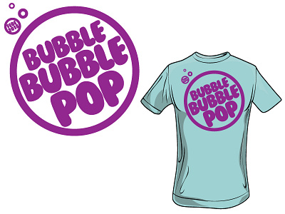 Bubble tee bubble pop t shirt tee