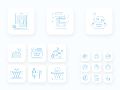 Icon Set for Laundry App