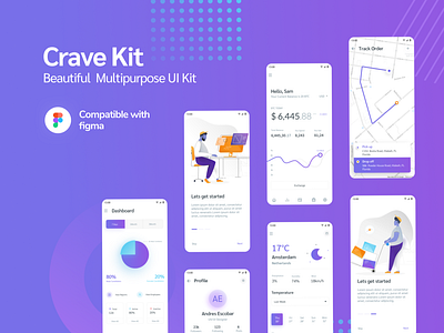 Crave - Multipurpose UI Kit