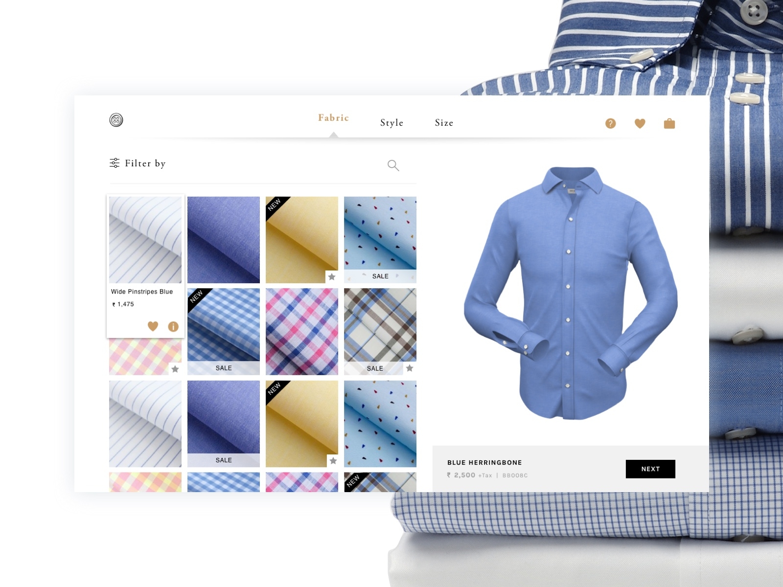 bombay shirt company online