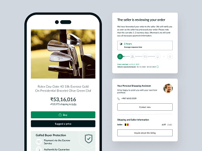 Golfed - Mobile Application branding buy buy sell components components design design golfed golfed mobile app graphic design illustration layout logo mobile app components mobile app design mobileapp sell seller suggest ui ui design