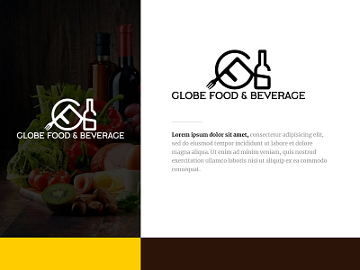 Food & Beverage Logo Design branding design graphic design illustration logo minimal typography ui ux vector