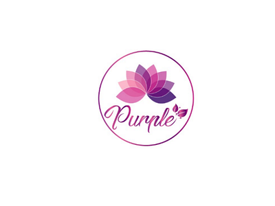 Purple cosmetic logo