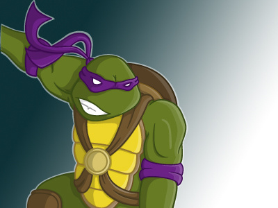 teenage mutant ninja turtles donatello donatello illustration mutant ninja teenage tmnt turtle turtles vector