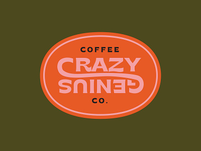 Crazy Genius Coffee Logo