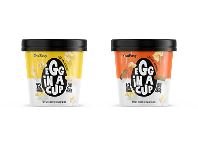 Egg In A Cup Packaging cup egg fun illustration packaging packaging design whimsical