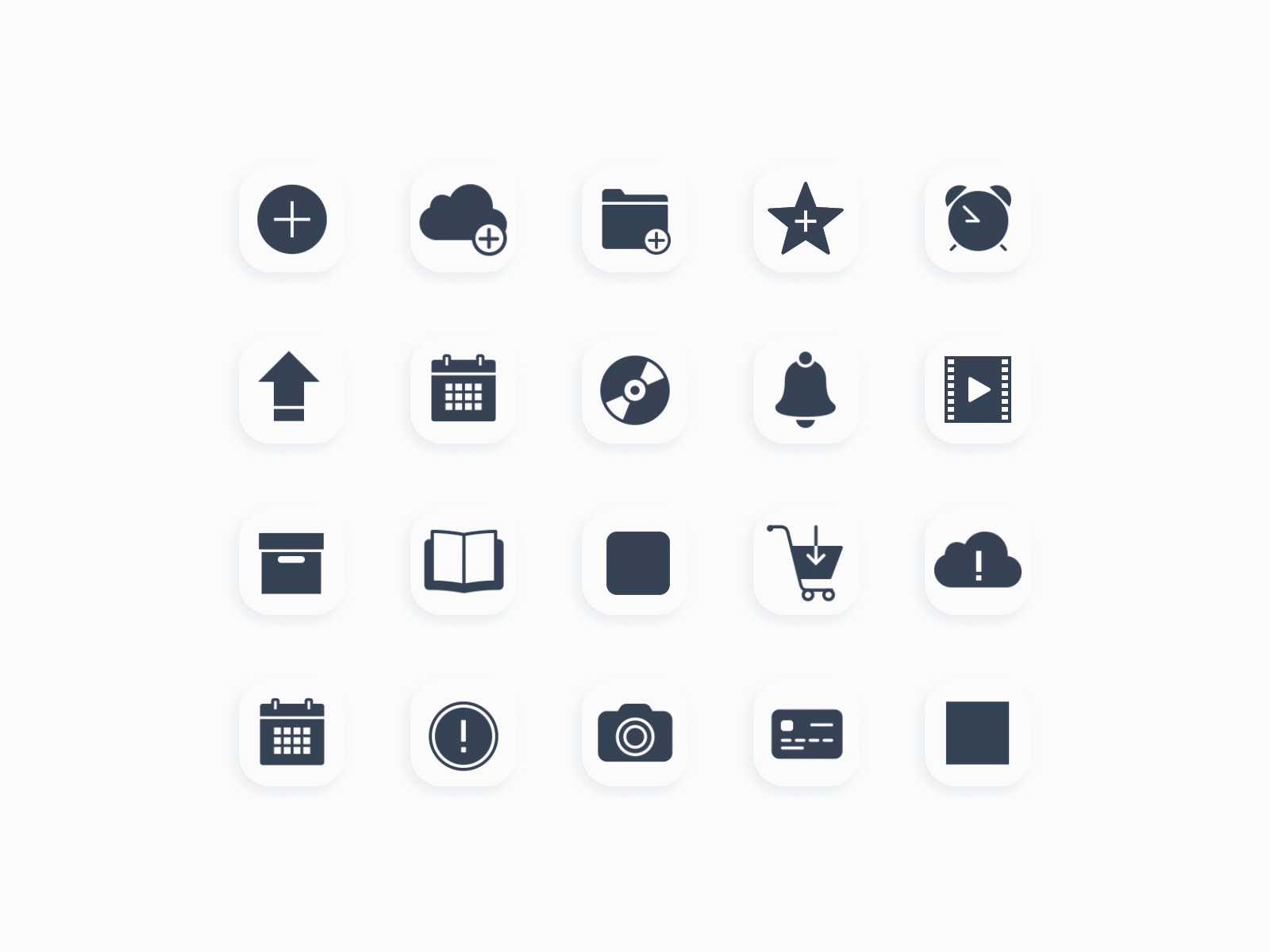 iOS Filled Animated Icons