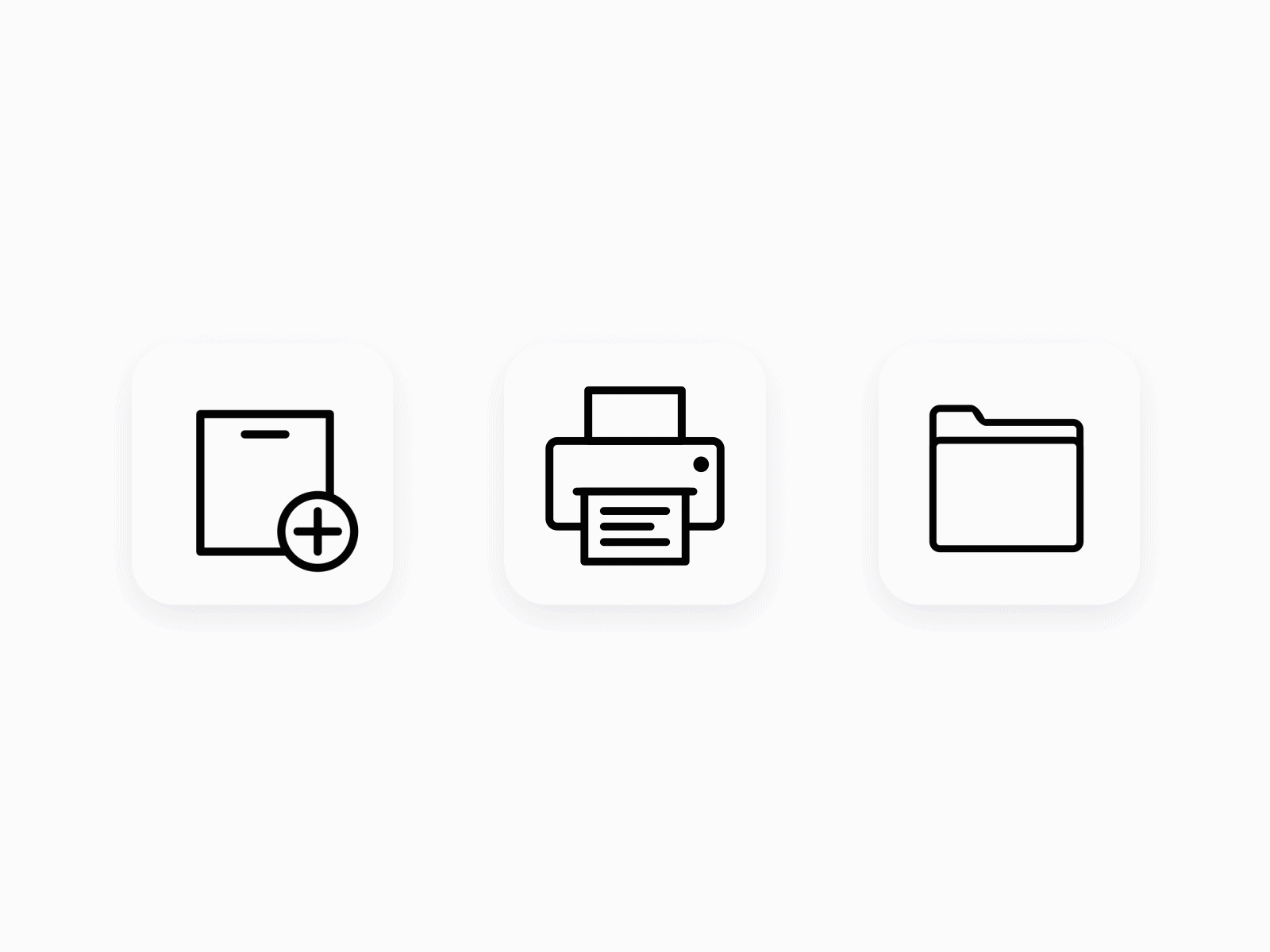 Animated Icons animated collection design file flat folder icon icon set illustrator motion print ui ux vector web