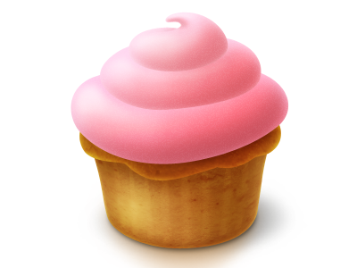 Cupcake cupcake icon illustration photoshop